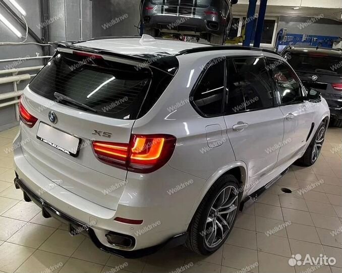 Обвес BMW X5 F15 в стиле G05 черный глянец