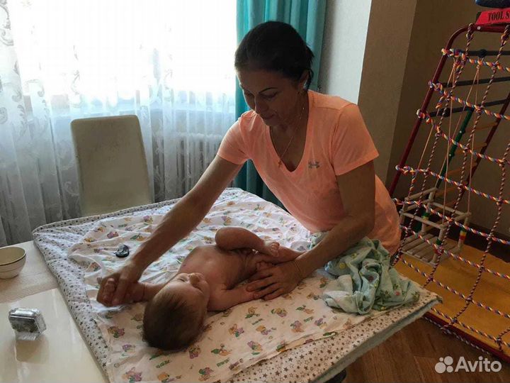 Детский массаж для детей до 1 года