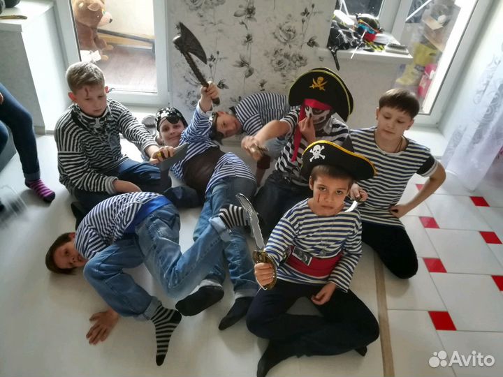 Пиратская вечеринка, аксессуары пират