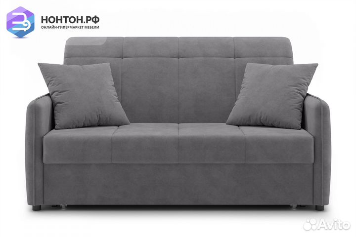 Диван аккордеон Хилтон серый