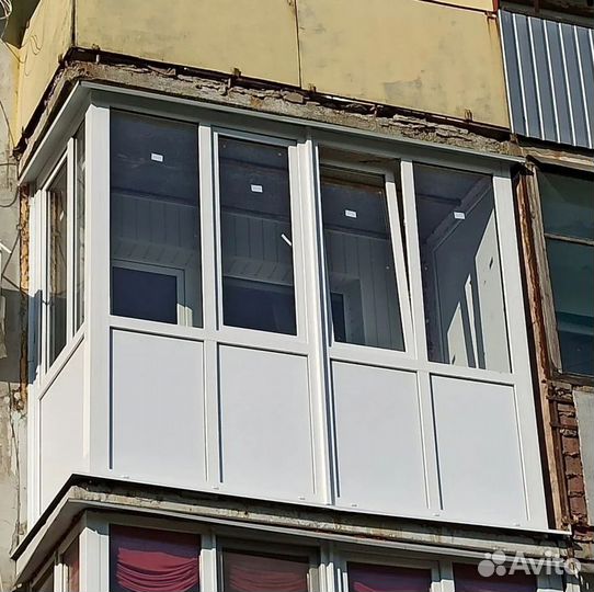 Отделка балконов и лоджий