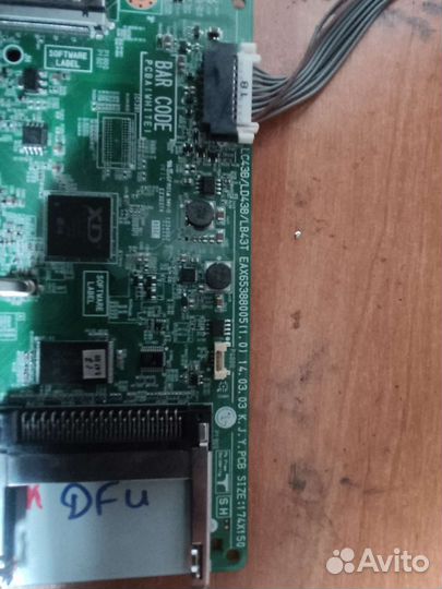 Блок питания и майн LG 32LB563V