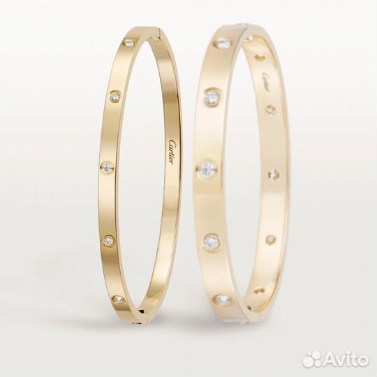 Браслет Cartier Love small model yellow gold 10 di