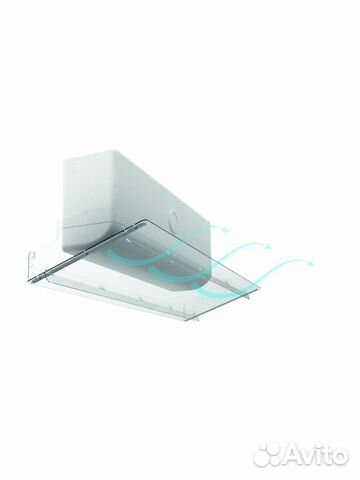 Экран-отражатель для настенного кондиционера 90 см