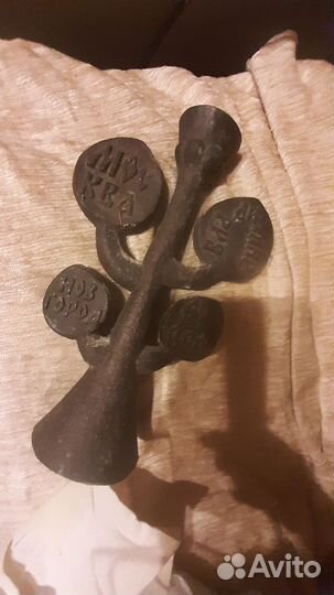 Подсвечник бронза СССР