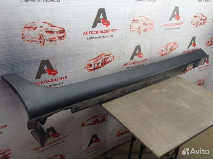 Накладка порога кузова - наружная облицовка правая