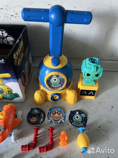 Детский насос для надувания воздушных шариков