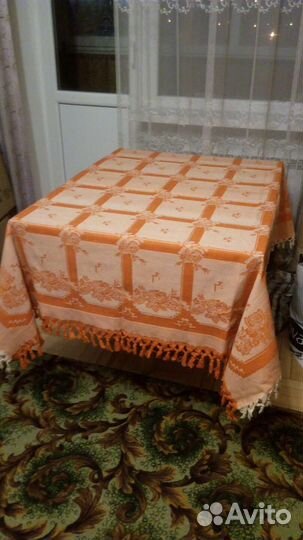 Скатерти жаккардовые СССР