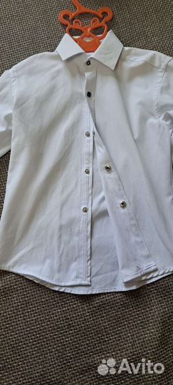 Рубашка белая для мальчика
