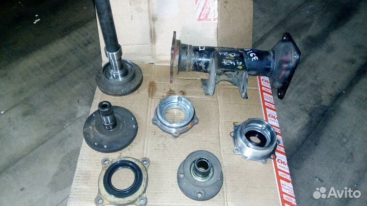 На Ниссан-Террано 1 планитарка переднего моста