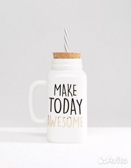 Керамическая кружка, смуззи, коктейльная кружка