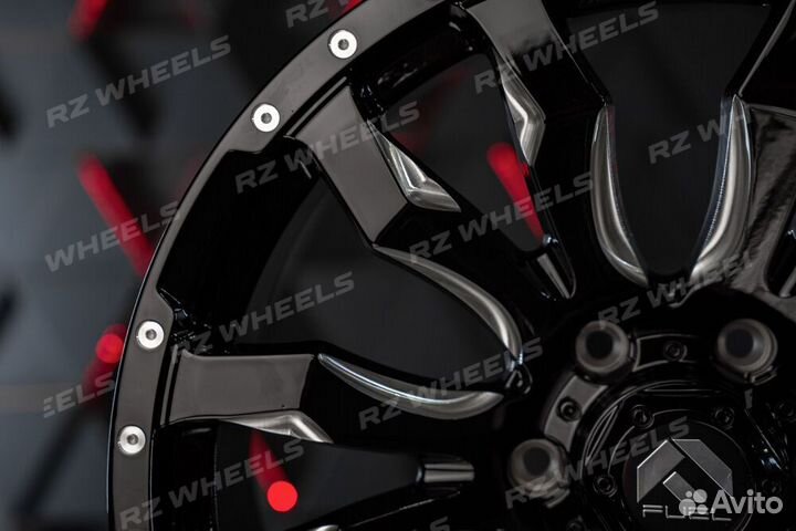 Диски в стиле Fuel R18 6x139.7 Black