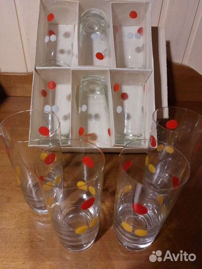 Коктельные стаканы СССР новые