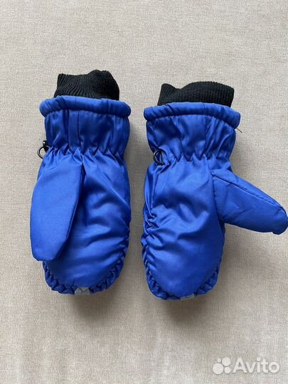 Варежки зимние детские непромокаемые