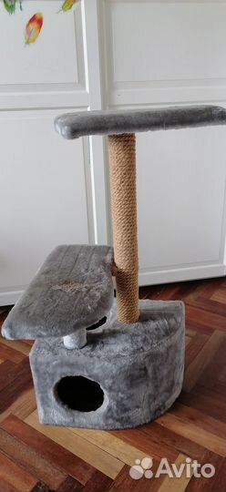 Когтеточка домик для кошки бу