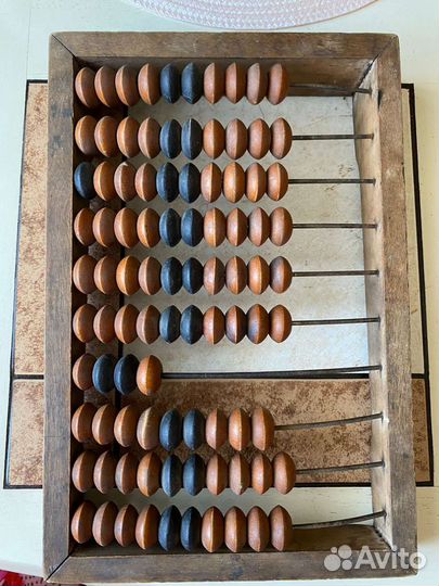 Счеты деревянные