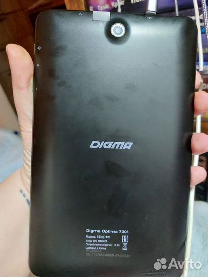 Планшет digma optima 7301