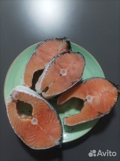 Стейки для шашлычка из лососевых