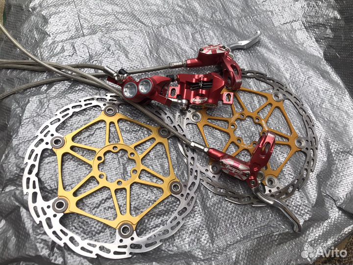 Тормоза hope mono M4 made in UK