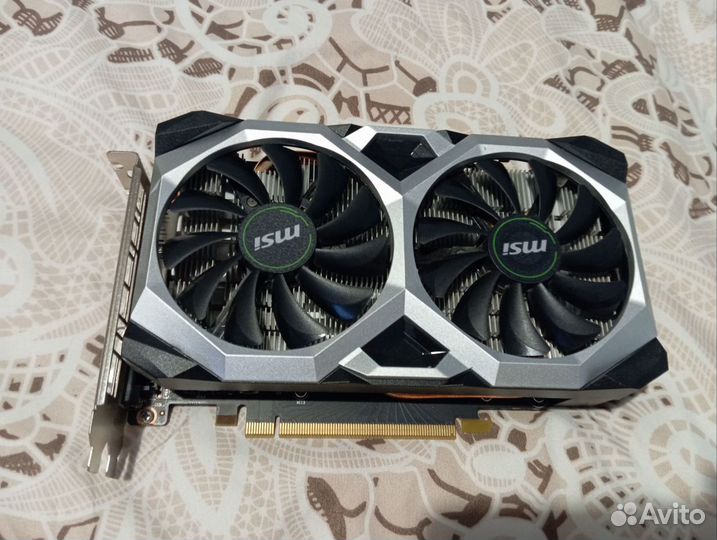 Видеокарта msi geforce GTX 1660 ventus XS 6g