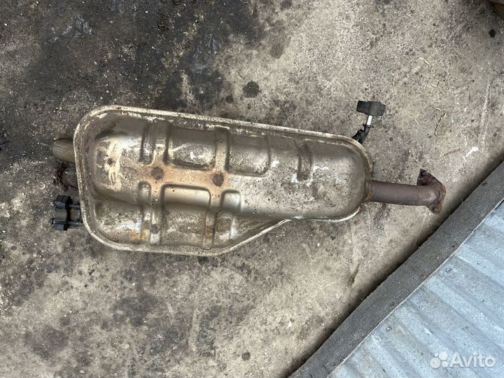 Глушитель kia rio 2