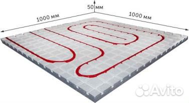 Маты для теплого пола пенощит
