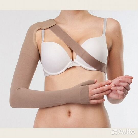 Компрессионный рукав с креплением на плечо (с перч