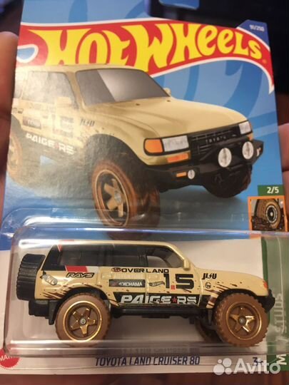 Hot wheels Toyota land cruiser 80