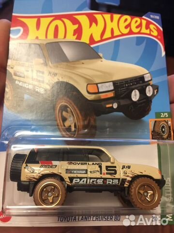 Hot wheels Toyota land cruiser 80