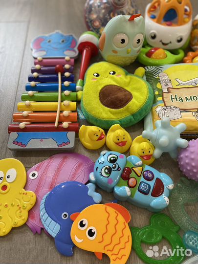 Развивающие игрушки пакетом