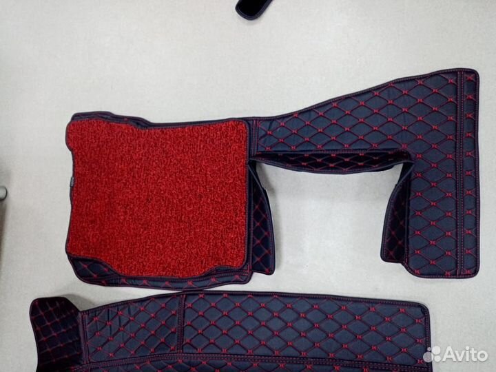 3D коврики из экокожи Volvo FH truck