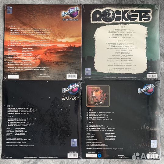 LP’s: Rockets / Italy Sealed
