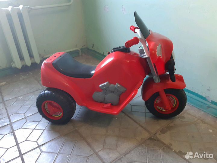 Трицикл электрический детский