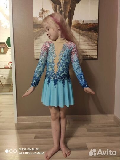 Костюм для фигурного катания 116 122