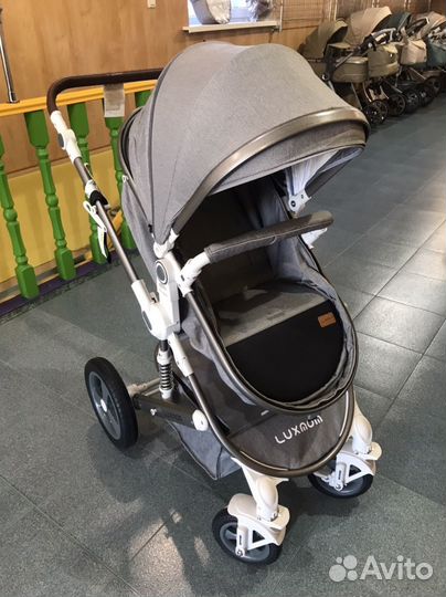 Коляска 3 в 1 Lux Mom 518