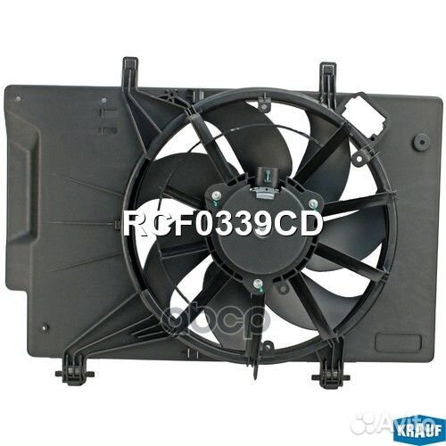 Вентилятор охлаждения ford fiesta VI 2008-2012