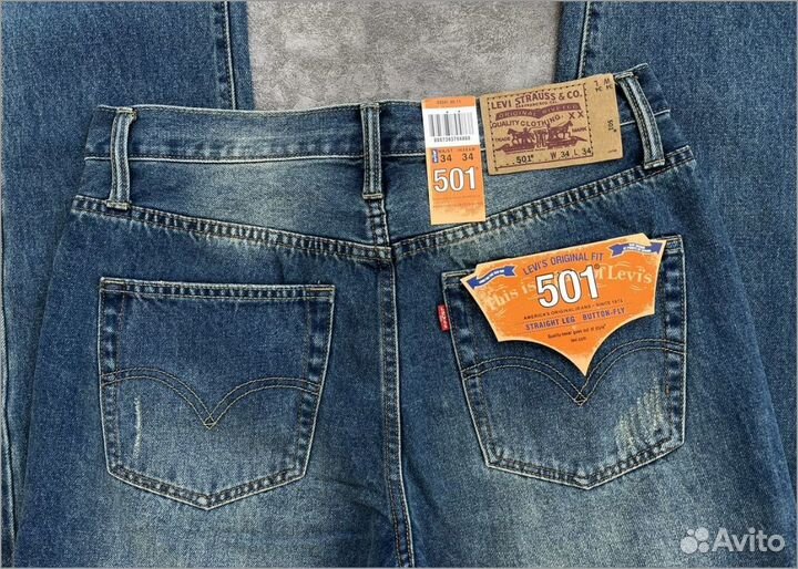 Джинсы Levi's 501 Оригинал США New