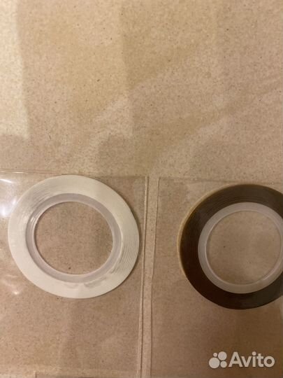 Ленты для маникюра клеевые