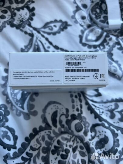 Наушники apple airpods 1