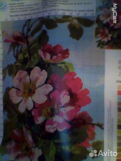 Термоаппликации. Канва. Схема