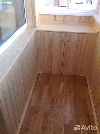 Отделка балконов под ключ