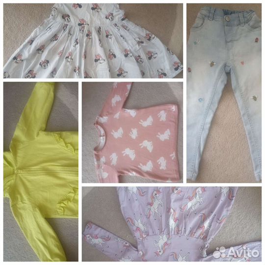 Детские вещи пакетом для девочек 92-98
