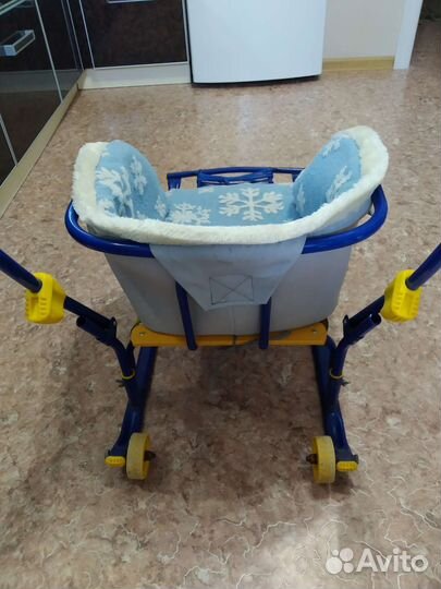 Коляска санки