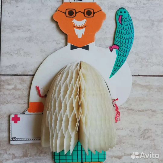 Елочные игрушки картонаж