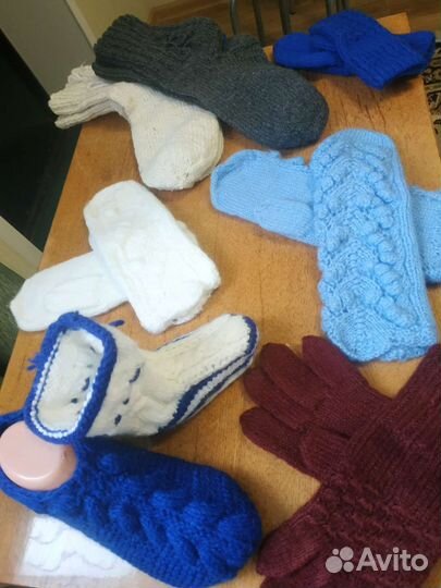 Платок шаль,вязанные изделия