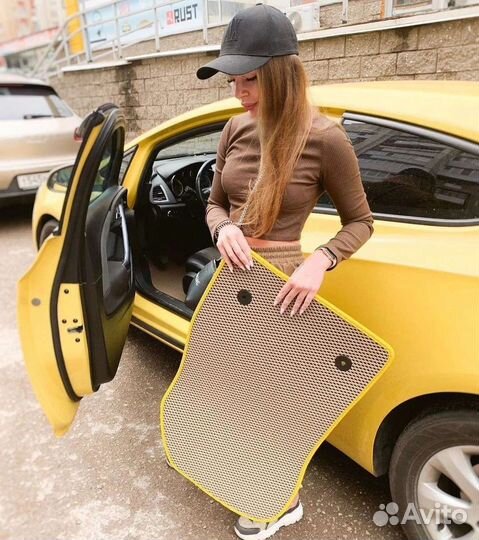 Эва Ева 3D EVA автоковрики с бортами