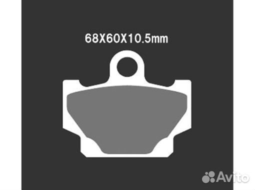 Тормозные колодки vesrah VD 235JL