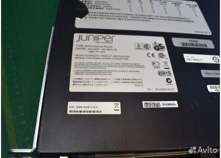 Маршрутизатор juniper MX10-T