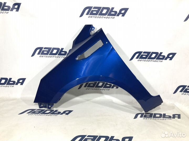 Крыло Kia Rio(11-17) левое Синий (WGM)