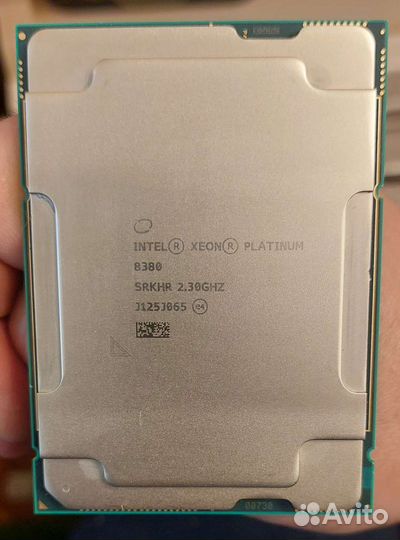 Xeon Platinum 8380 40 ядра 2.3-4.5Ghz 60mb 270w